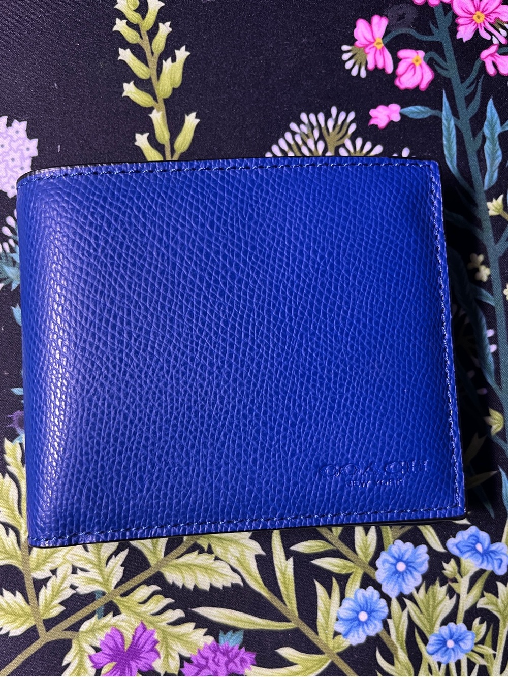 Coach Sport Blue 3 in 1 Bifold Wallet